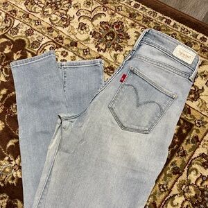 Levi's Light Blue Skinny Jeans